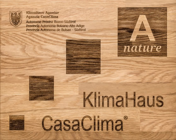 logo casaclima certificazioni in bioedilizia